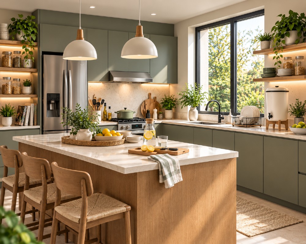 Cocina y comedor