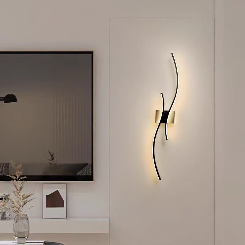Modern Wave Design Wall LED Lighting - Imagen 2