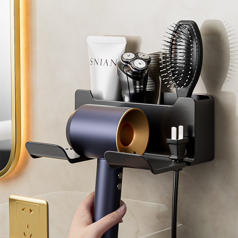 Wall Mounted Bathroom Organizer Rack - Imagen 4