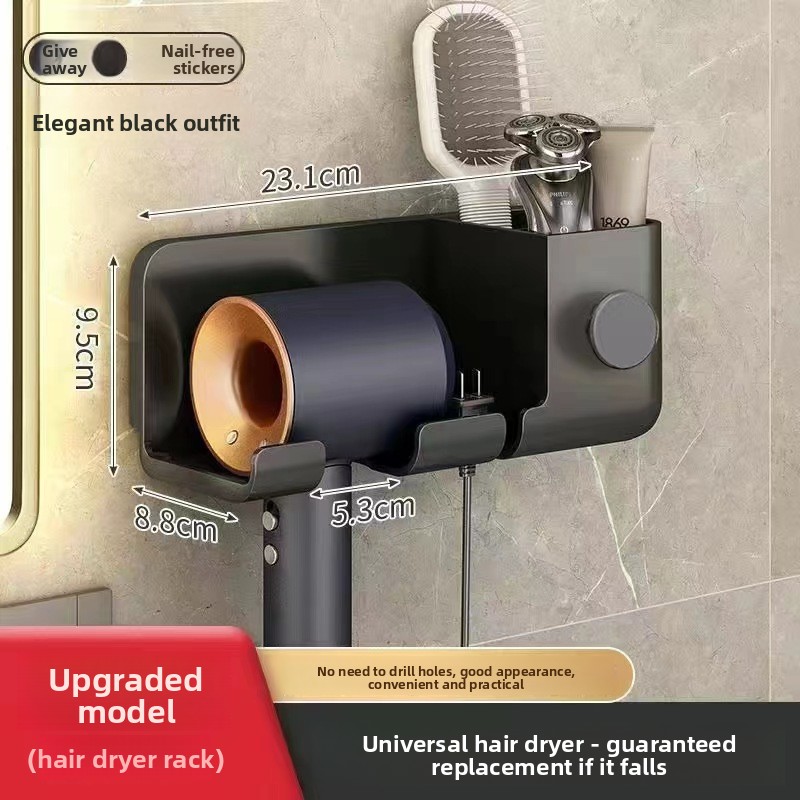 Wall Mounted Bathroom Organizer Rack - Imagen 6