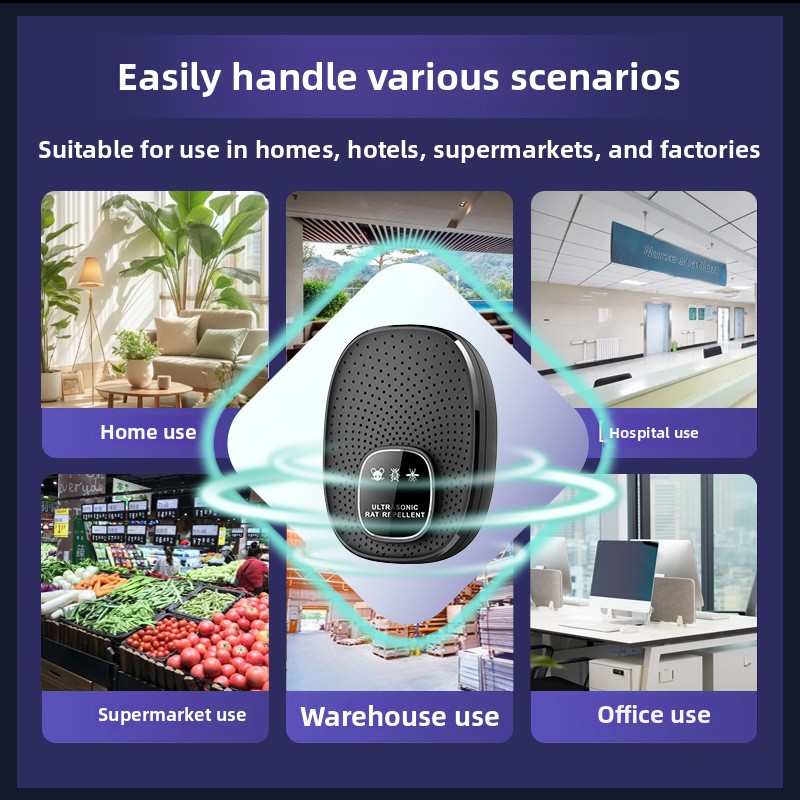 Ultrasonic Mouse Repeller Pest Control Device - Imagen 3