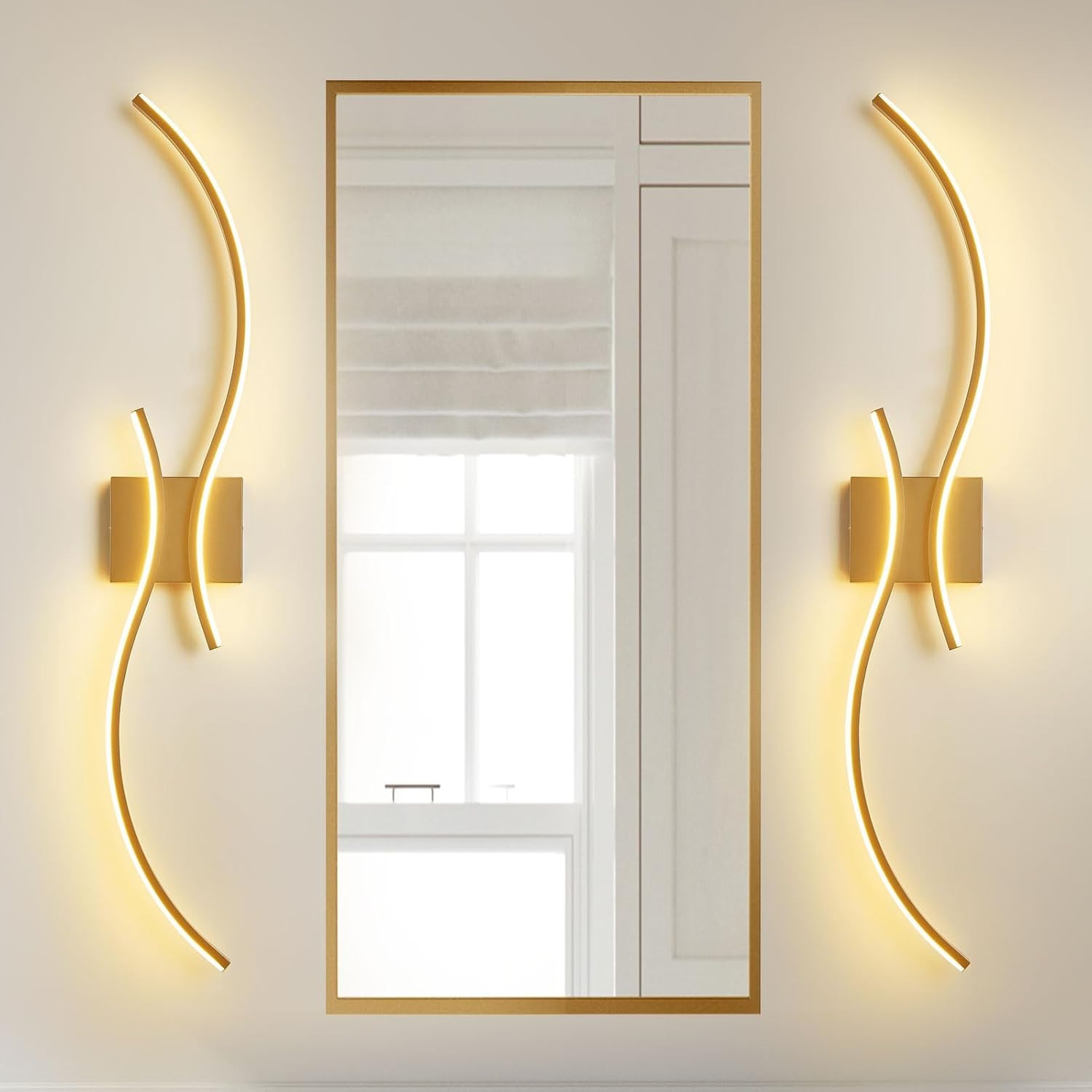 Modern Wave Design Wall LED Lighting - Imagen 4