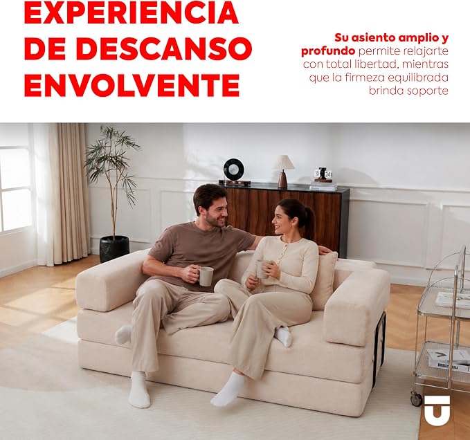 Sofá Cama Plegable Matrimonial - Imagen 3