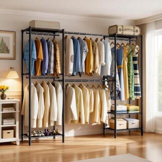Organizador de Metal para Ropa Armario