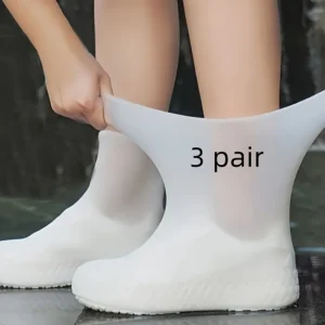 3 pares de cubre zapatos unisex